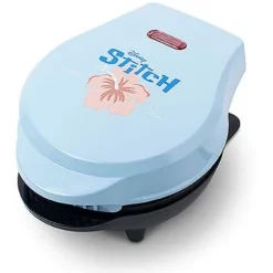 Våffeljärn - Lilo & Stitch - Mini rund våffeljärn - Non-stick plattor - Kyligt hölje