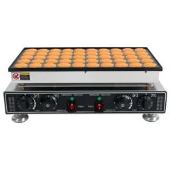 Våffeljärn - Våffelmaskin - Professionell - 50 hål - Nonstick-beläggning - 110/220 V - Elektrisk