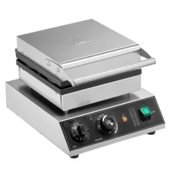 Våffelmaskin 4ST, Kommersiell Rund, 1750W, Non-stick, Snabb uppvärmning, Långvarig hållbarhet, Enkel rengöring