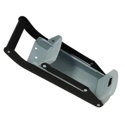 Väggmonterad aluminiumburkkross med mjukt handtag för enkel återvinning