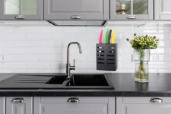 Väggmonterad Knivhållare / Knivställ för Kök - Hållare för Knivar