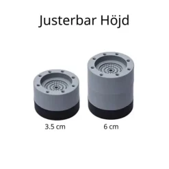 Vibrationsdämpare för Tvättmaskin / Torktumlare - Grå