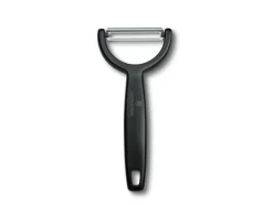 Victorinox Ypso, Frukt- och grönsaker, Rak grönsaksskalare, Svart, Hängögla, 145 mm, 63 mm