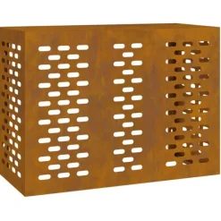 vidaXL Corten stål Väderbeständigt stål 110 x 50 x 80 cm Hållbar