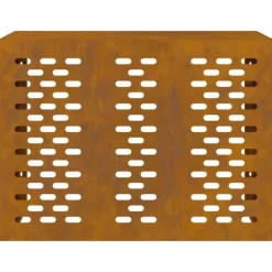vidaXL Corten stål Väderbeständigt stål 110 x 50 x 80 cm Hållbar