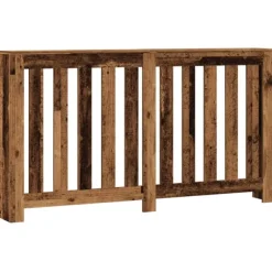 vidaXL Elementskydd åldrat trä 149x20x82 cm konstruerat trä