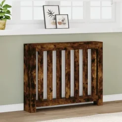 vidaXL Elementskydd rökfärgad ek 104x20x82 cm konstruerat trä