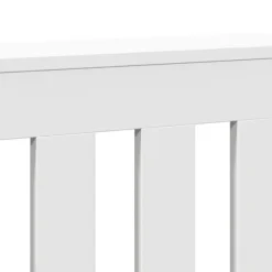 vidaXL Elementskydd vit 205x21,5x83,5 cm konstruerat trä