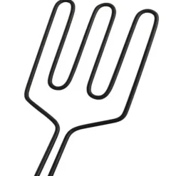 vidaXL Elgrill 1500W, Rostfritt Stål med Isolerat Svart Handtag, BBQ Tändare, Stor Yta 41179