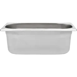 vidaXL Gastronormkantiner 8 st GN 1/4 100 mm rostfritt stål - Kokeribehållare