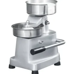 vidaXL Hamburgerpress med 500 pappersark aluminium 10 cm - Köksverktyg & köksgeråd