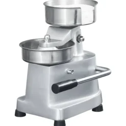 vidaXL Hamburgerpress med 500 pappersark aluminium 13 cm - Köksverktyg & köksgeråd