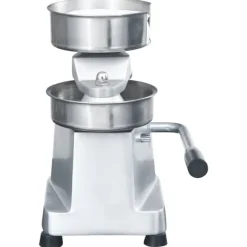 vidaXL Hamburgerpress med 500 pappersark aluminium 13 cm - Köksverktyg & köksgeråd