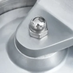 vidaXL Hamburgerpress med 500 pappersark aluminium 13 cm - Köksverktyg & köksgeråd