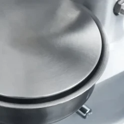 vidaXL Hamburgerpress med 500 pappersark aluminium 13 cm - Köksverktyg & köksgeråd