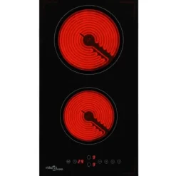 vidaXL Keramikhäll med 2 plattor touchkontroll 3000 W - Spishällar