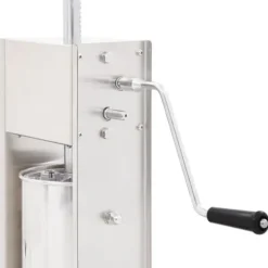 vidaXL Manuell korvstoppare Silver 3 L Rostfritt stål