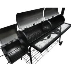 vidaXL Rökgrill Nevada XL svart - Utomhusgrillar