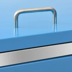 vidaXL Skjul till fyra sopkärl 276,5x77,5x112,5 cm rostfritt stål - Ställningar till sopkärl