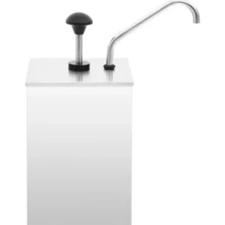 vidaXL såsdispenser i rostfritt stål 3,5 L