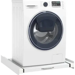 vidaXL Staplingskit för tvättmaskin med utdragbar hylla - Tvättmaskin & torktumlare