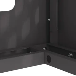 vidaXL Svart Metall 90 x 40 x 60 cm Airconditioner Täckning