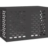 vidaXL Svart Stål 100 x 50 x 70 cm Hållbar Klimatanläggningstäckning