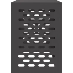 vidaXL Svart Stål 100 x 50 x 70 cm Hållbar Klimatanläggningstäckning