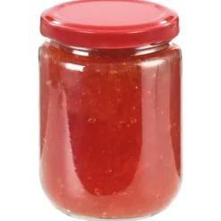 vidaXL Syltburkar i glas med röda lock 96 st 230 ml - Honungsburkar