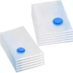 vidaXL Vakuumpåsar till kläder 2 storlekar 10 st - Förvaringspåsar för hemmet