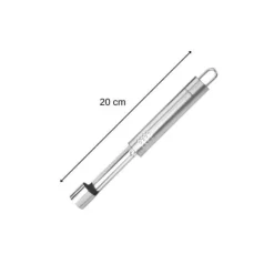 Vide pomme i rostfritt stål Fackelmann Ovala