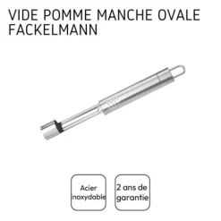 Vide pomme i rostfritt stål Fackelmann Ovala