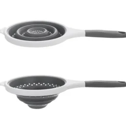 Vikbar kökssil i silikon, durkslag, sil, durkslag, KEMP 25,5 cm ORION 124472