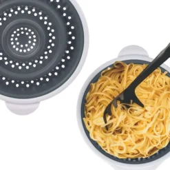 Vikbar kökssil i silikon, durkslag, sil, durkslag, KEMP 25,5 cm ORION 124472