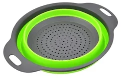 Vikbar silikon av silikon - grön och grå