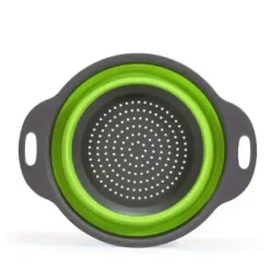 Vikbar silikon av silikon - grön och grå