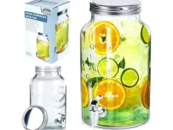 Vilde Dryckesburk i glas med kran 6,2 l