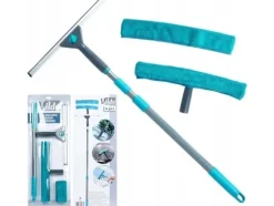 Vilde fönstertvätt Teleskopisk fönstermopp med avstrykare 4 el.