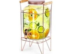 Vilde GLASBORD 5,5 l FÖR DRINKAR MED KANIK OCH STÅ 139603