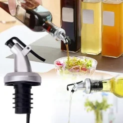 Vin Olja Vinäger flaska propp pip Läcksäker munstycke dispenser