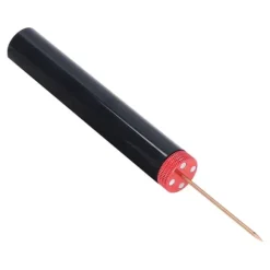 Vinflasköppnare Nåltyp Läppstiftsform Bärbar lufttrycksflasköppnare för hemrestaurang Röd