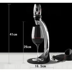 Vinkaraff - FLOUREON - Komplett set - Förbättrad smak - Moderna design - 1 styck