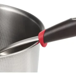 Vinklad spatel - TEFAL - Ingenio - Rostfritt stål - Plasthandtag - Svart och röd