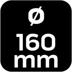 Vinklad tratt 160 mm, 1,2 l