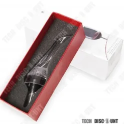 Vinkylare - TD® - Professionell dekanter - Livsmedelsakryl - Nutida design - Röd