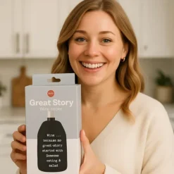 Vinkylare Great Story – Smidig kylhylsa för vin, prosecco & champagne