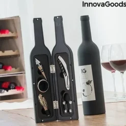 Vinlåda - InnovaGoods - Kökssommelier - 5 delar - Elegant design - Perfekt som present