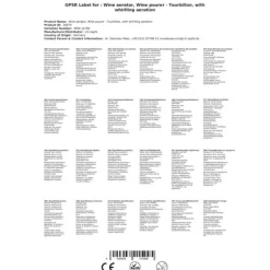 Vinluftare, vinhällare - Tourbillon, med virvlande ventilation