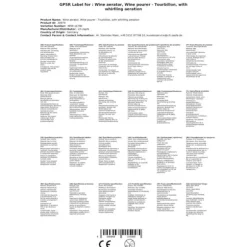 Vinluftare, vinhällare - Tourbillon, med virvlande ventilation