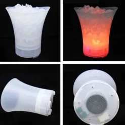 Vinrefresher - KTV - Bluetooth - Färgändring - LED-lampa - 20 cm